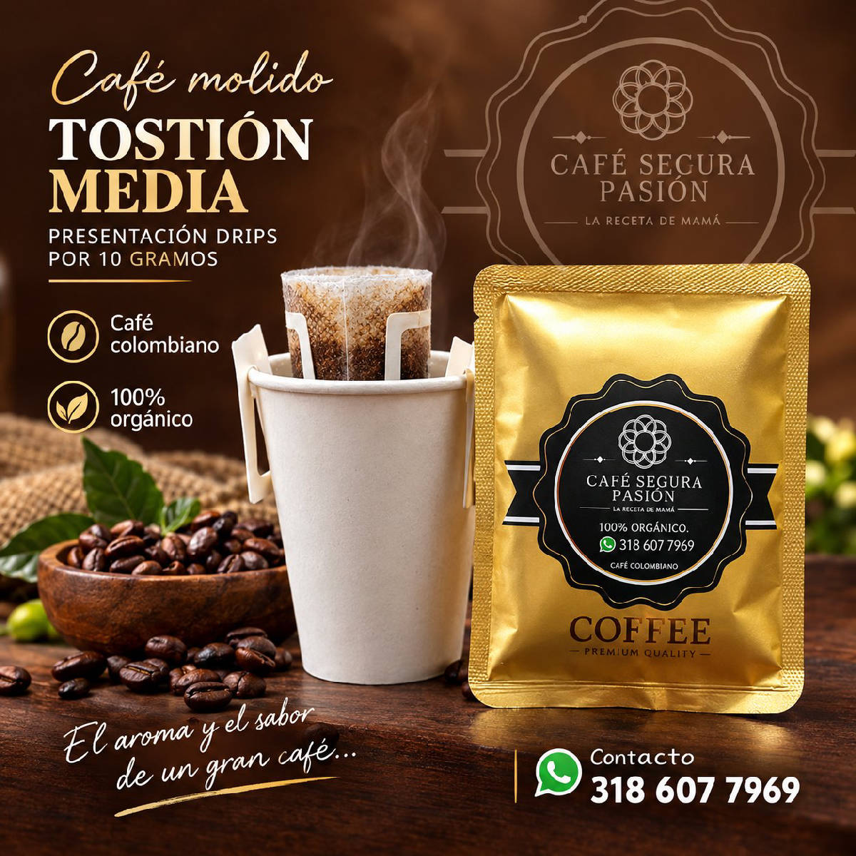 CAFE GOURMET EN DRIPS
